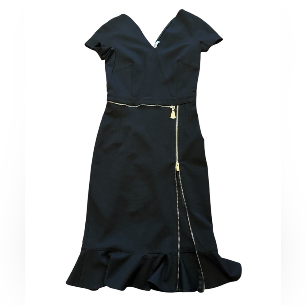Tenax Italy high split stretchy dress size M
